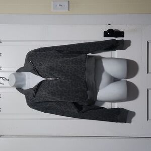 Victoria secret cheetah print sweatshirt